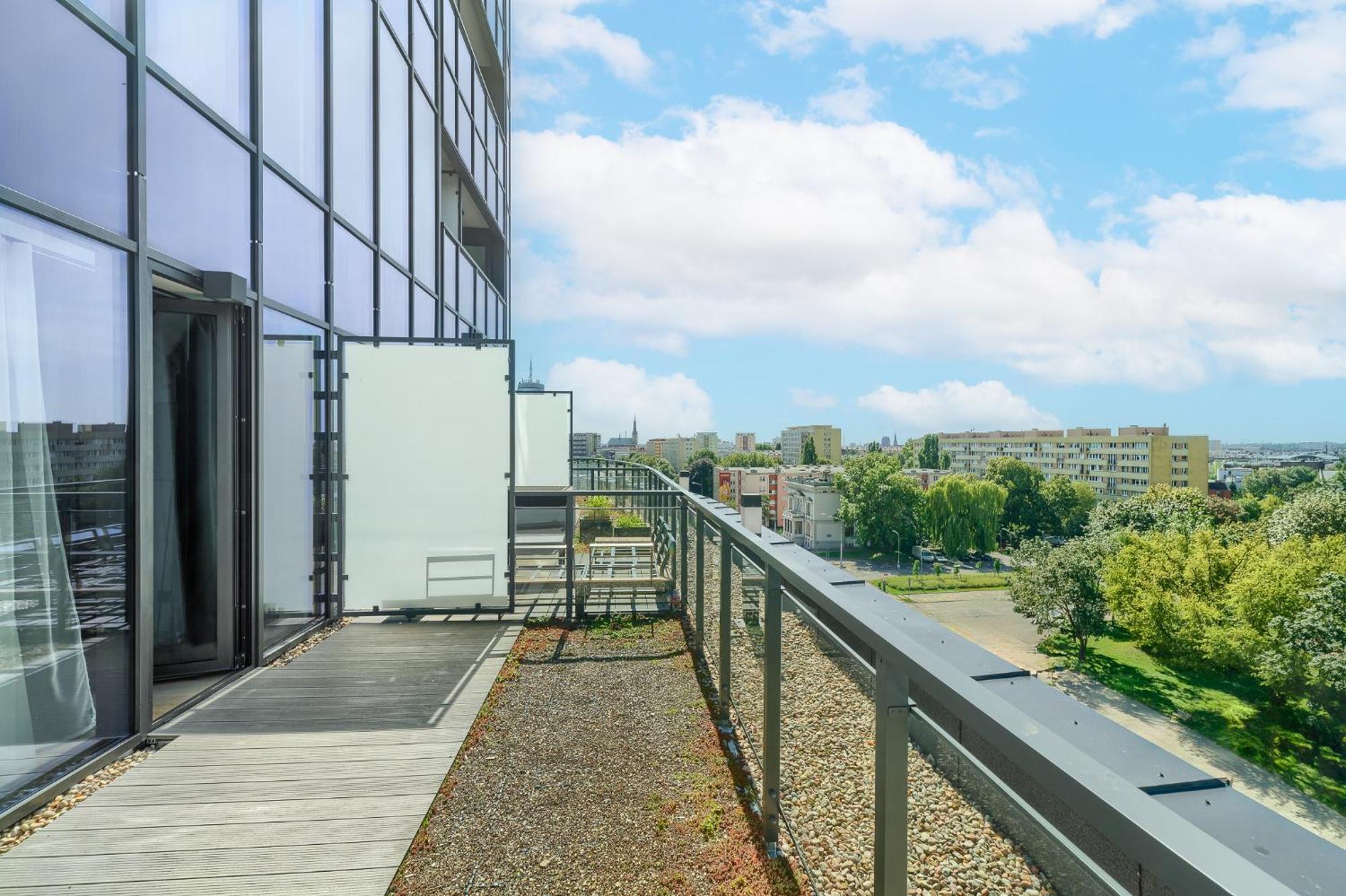 Margi Uno Beauti Apartament Lux Large Terrace Stettin Eksteriør billede